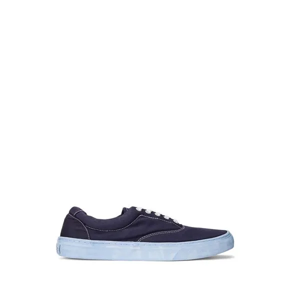 POLO RALPH LAUREN MENS FAXON X SNEAKER, NEWPORT NAVY, 10.5 US