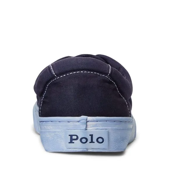 POLO RALPH LAUREN MENS FAXON X SNEAKER, NEWPORT NAVY, 10.5 US