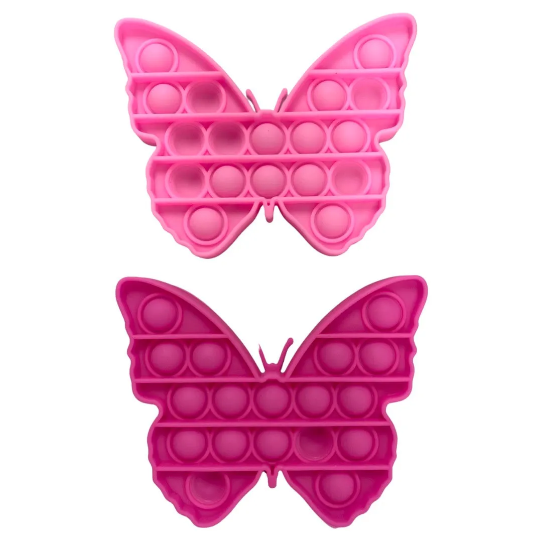 Pop It Butterfly Fidget Toy - 2 Colors