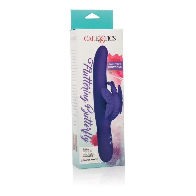 Posh 10-Function Silicone Fluttering Butterfly - Purple