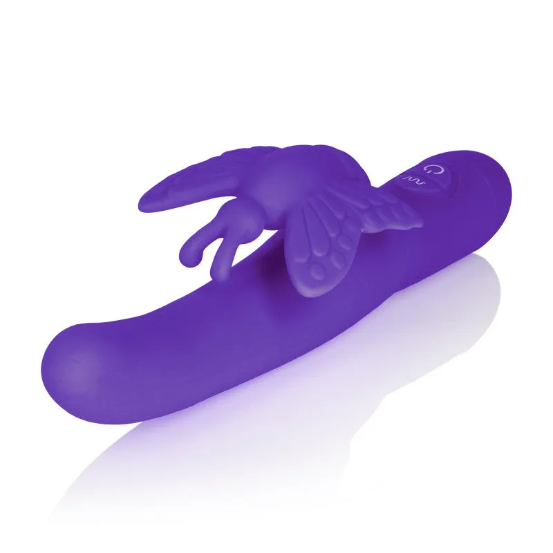 Posh 10-Function Silicone Fluttering Butterfly - Purple