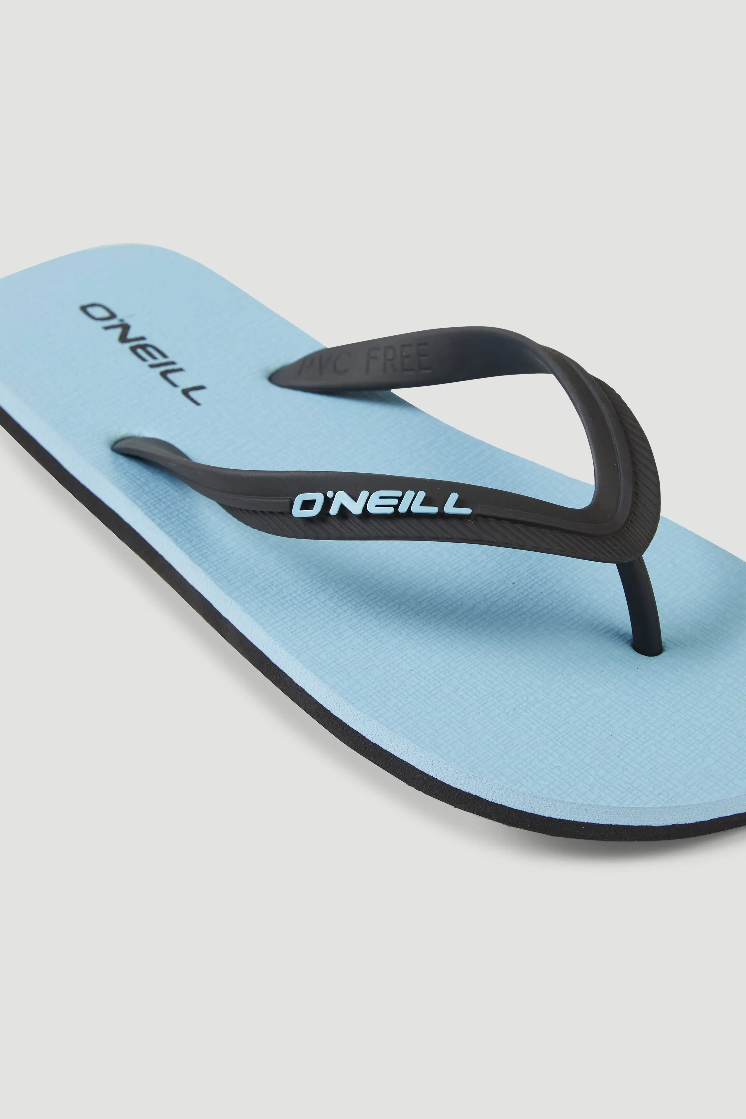 Profile Sandalen mit kleinem Logo | Blue Topaz