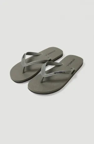 Profile Sandalen mit kleinem Logo | Military Green