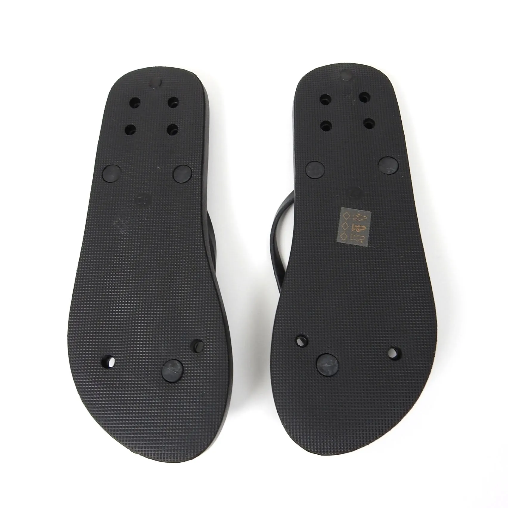 Rick Owens SS14 Vicious Flip Flops Black Size 42