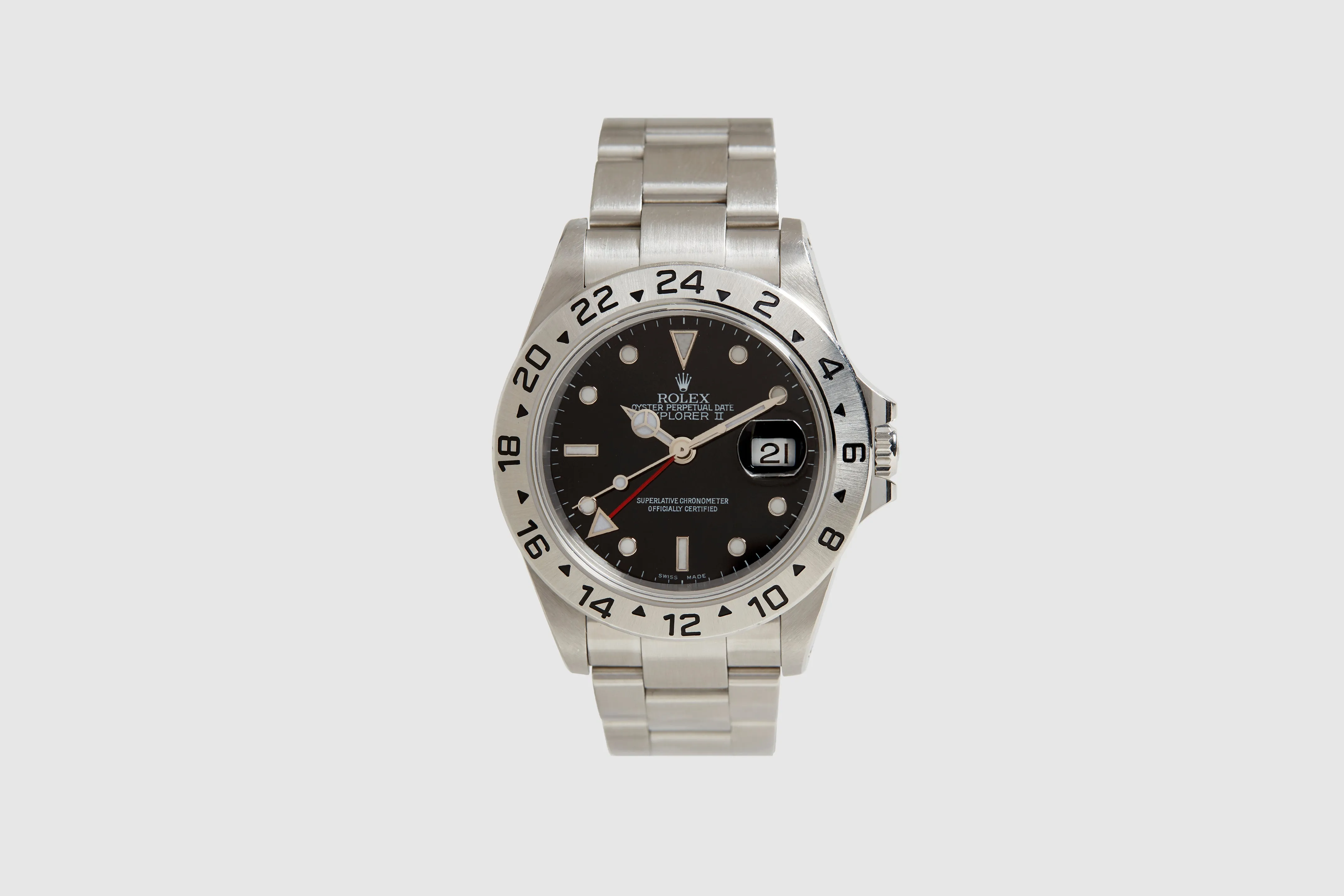 Rolex Oyster Perpetual Explorer II with Papers