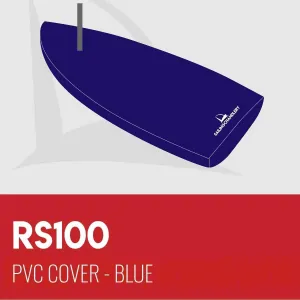 RS100 Boat Cover - Mast Up - PVC Blue