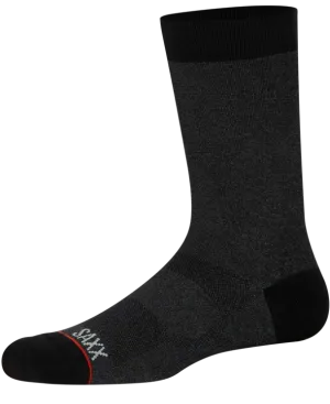 SAXX Whole Package Crew Socks Black