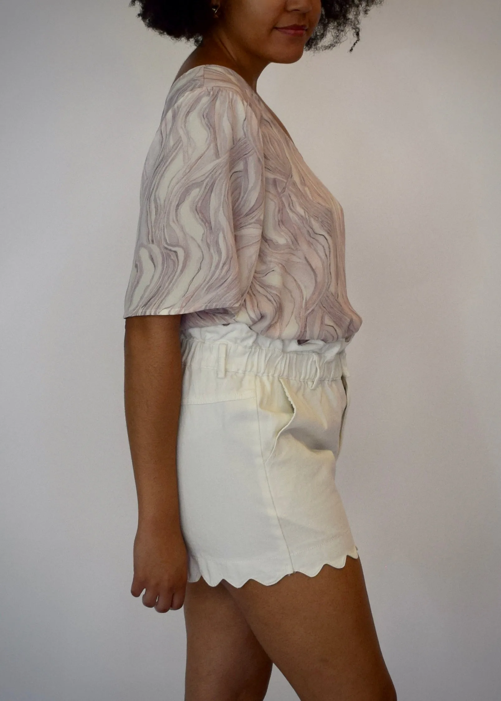 Scallop Shorts