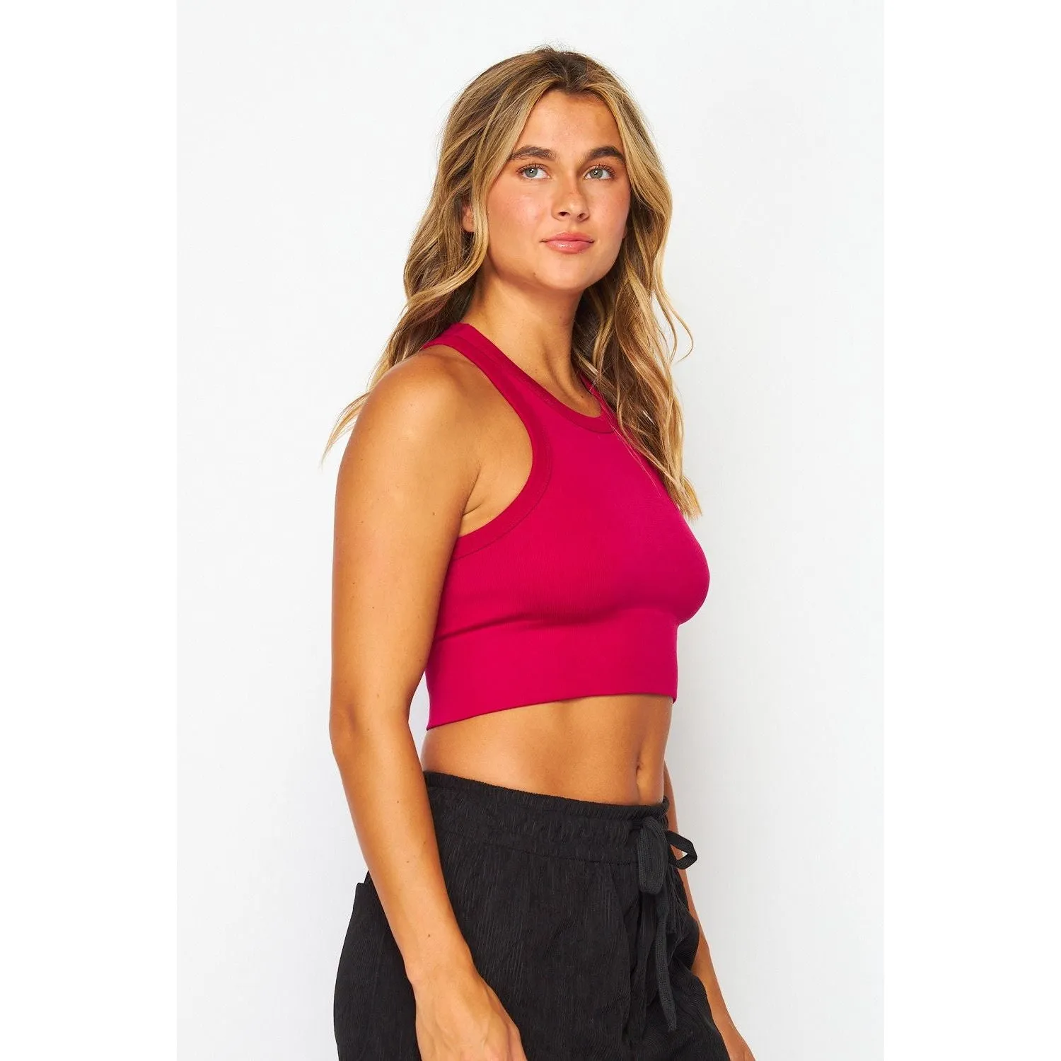 Seamless High Neck Bra