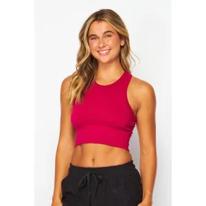Seamless High Neck Bra