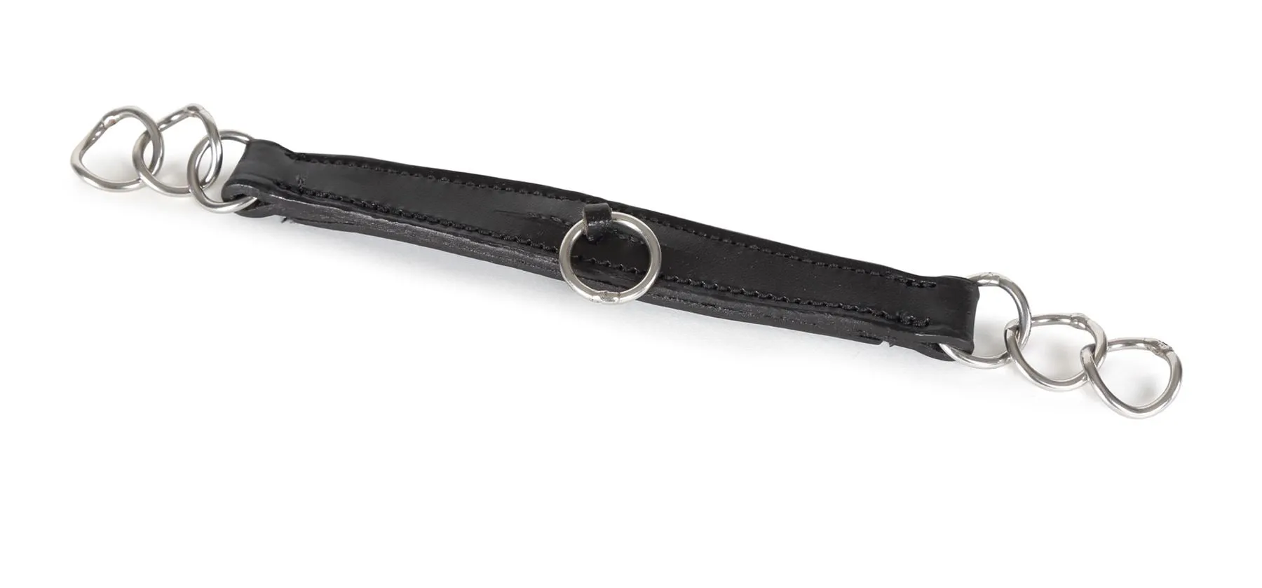 Shires Blenheim Leather Curb Chain