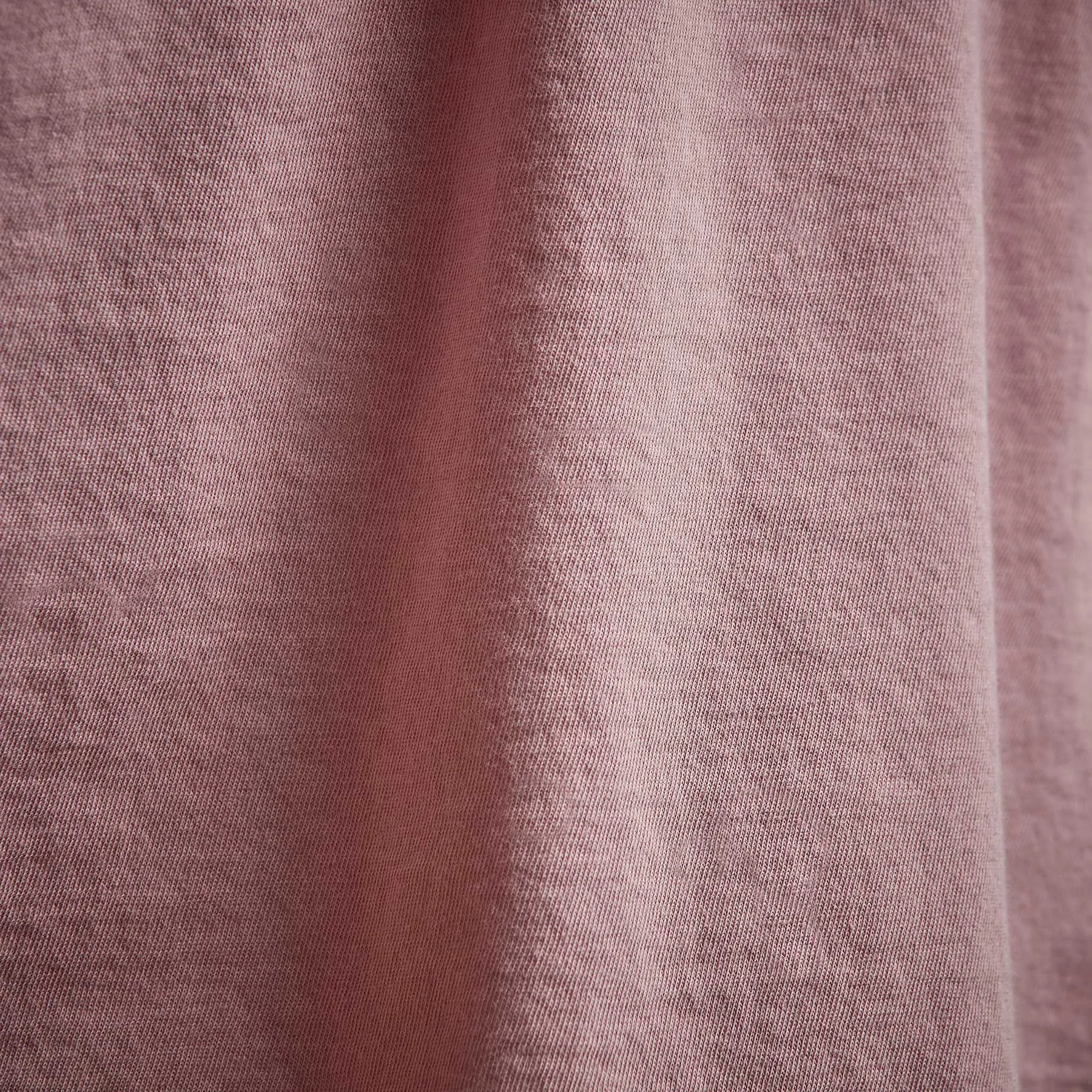Short Sleeve Crew Neck - Antique Rose Pigment