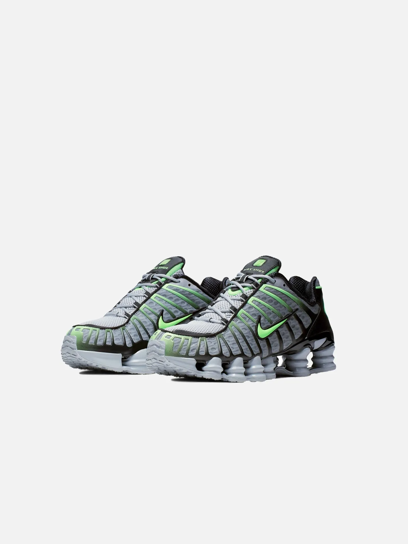 Shox TL "Wolf Grey Lime Blast"