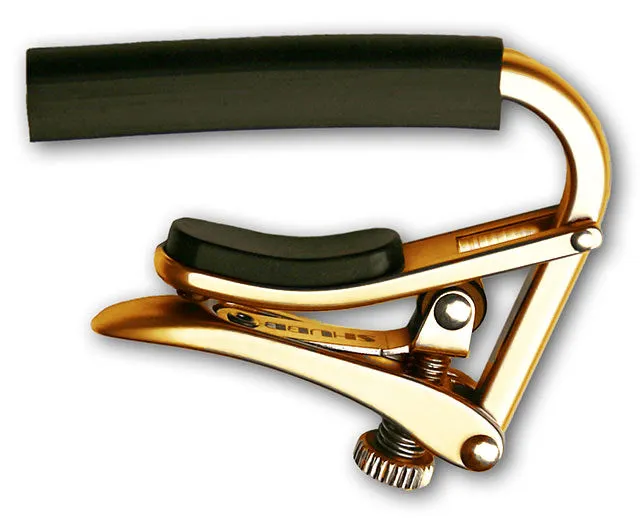 Shubb C1 "Royale" Steel String Guitar Capo in Gold Titanium Finish