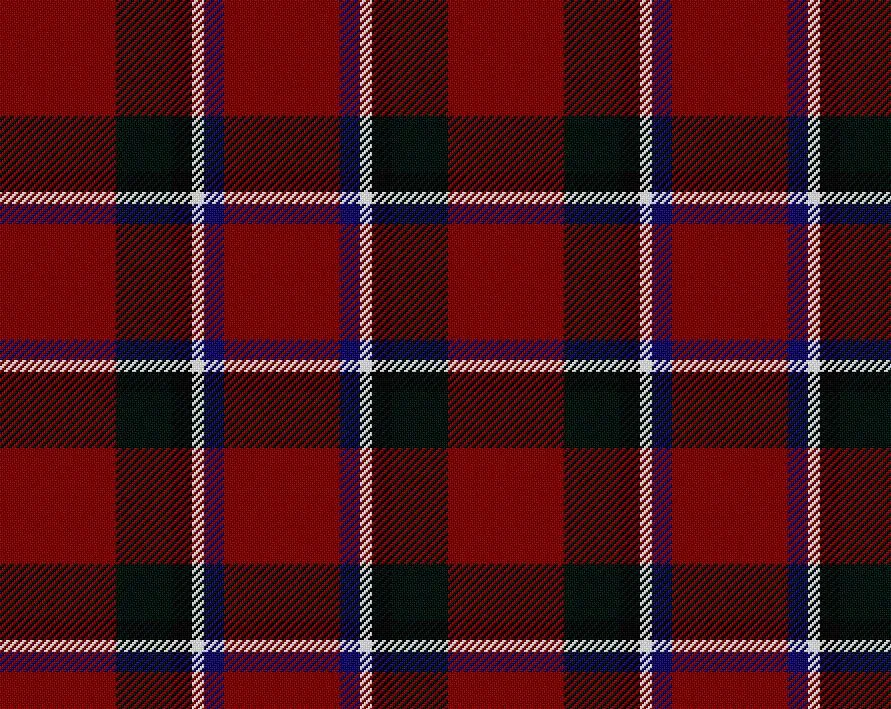 Sinclair Red Modern Casual 4 Yard Kilt