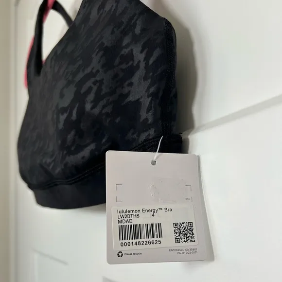 Size 4 lululemon energy bra