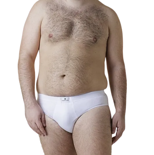 Slip Uomo Oversize - 523 MAN CALIBRATO 100% Cotone - 6 Pezzi