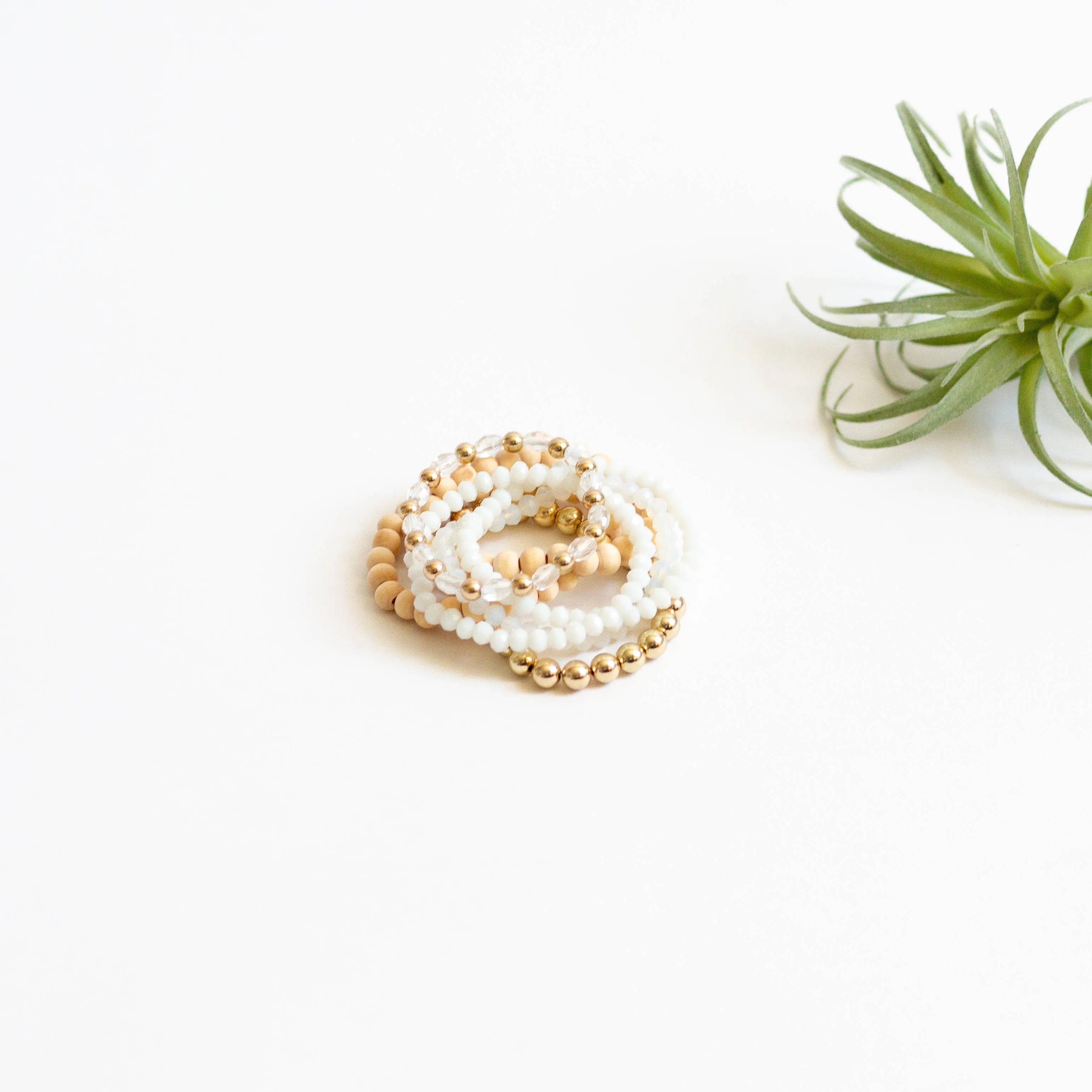 Stacked Bracelet Collection - Cora