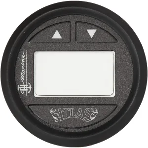 T-H Marine ATLAS Hydraulic Gauge Kit f/4"  8" ATLAS Jack Plate - Black Bezel [FAGK-1-DP]
