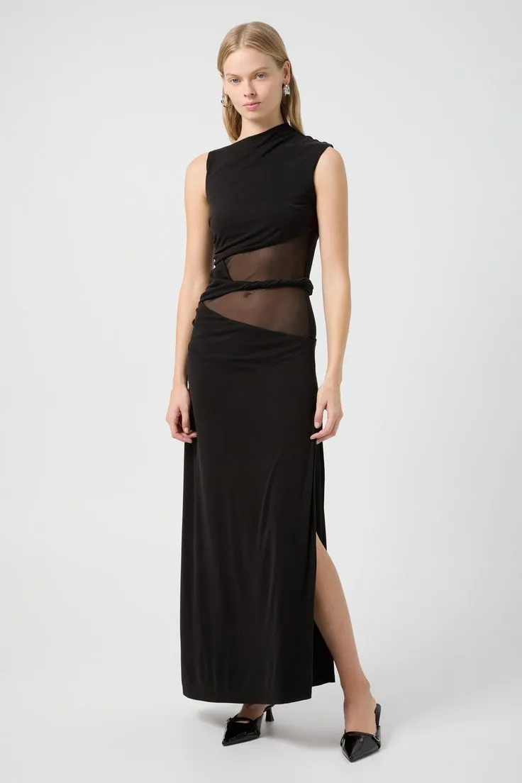 Third Form Interweave Drape Dress