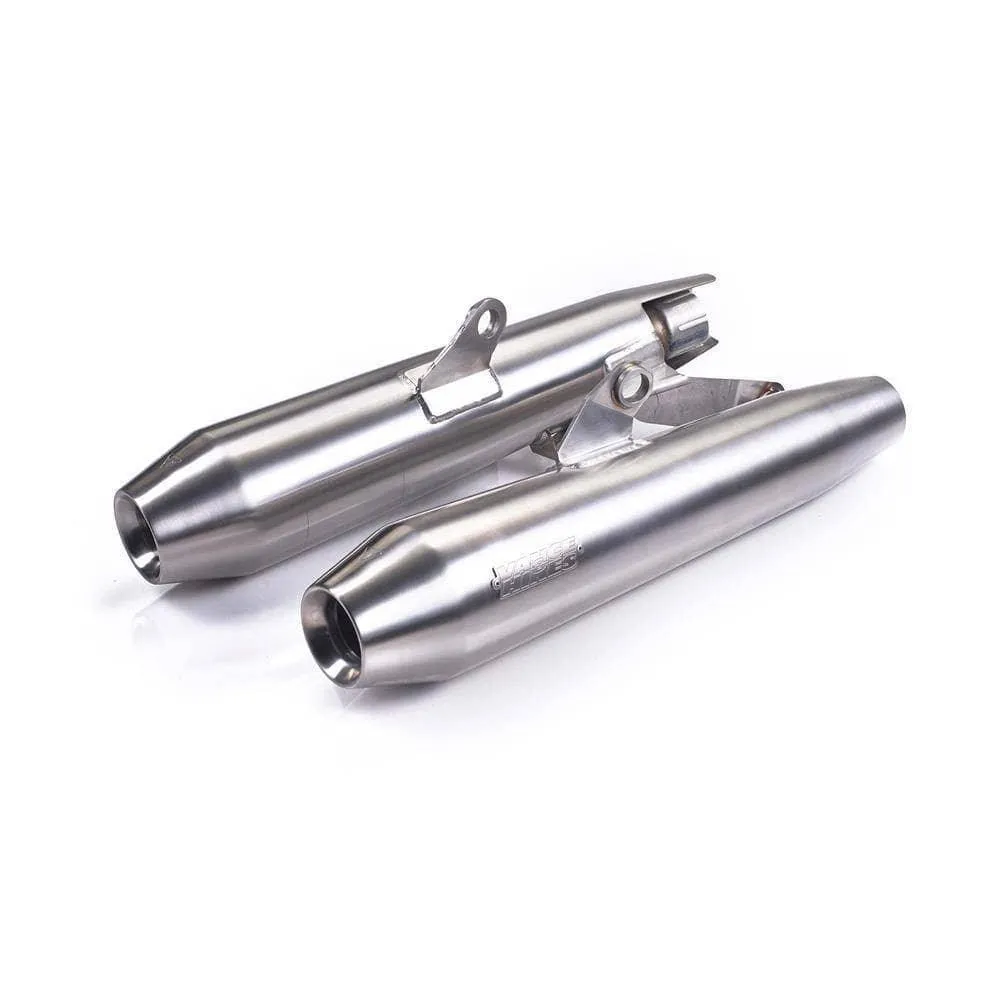 Triumph Vance & Hines Stanless Steel Slip On End Cans