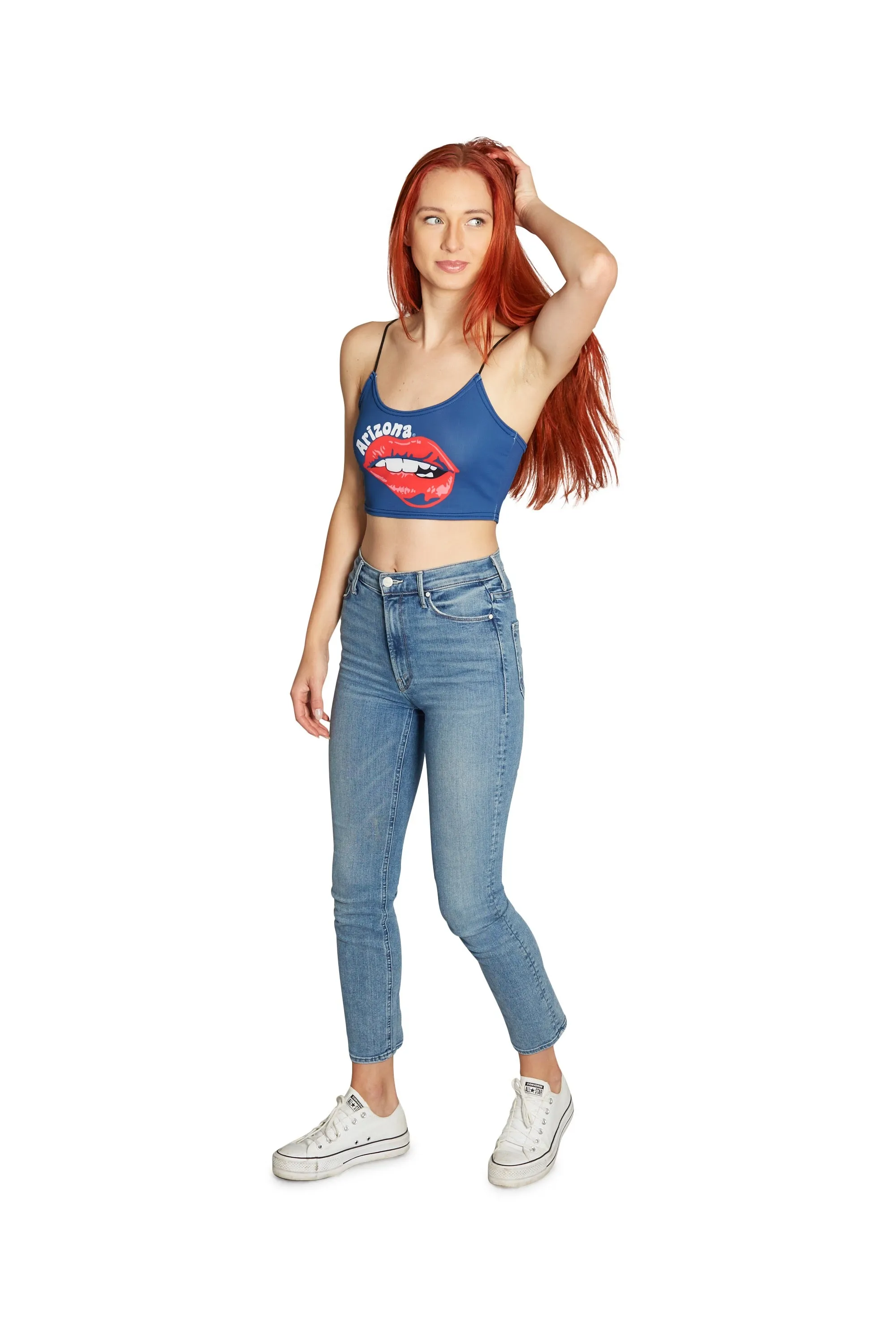 University of Arizona Lips Spaghetti Tank
