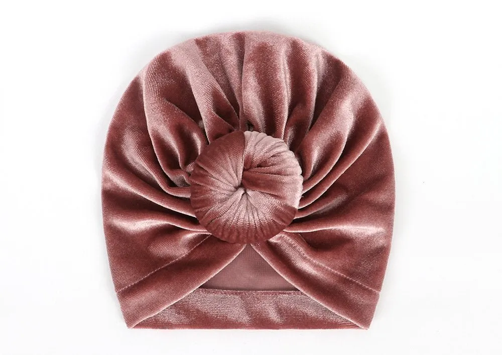 Velvet Turban Hat
