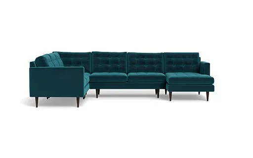 Wallace 131" Corner Sectionals w. Right Chaise