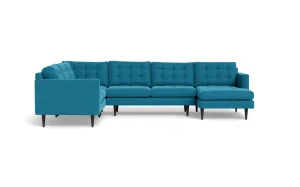 Wallace 131" Corner Sectionals w. Right Chaise
