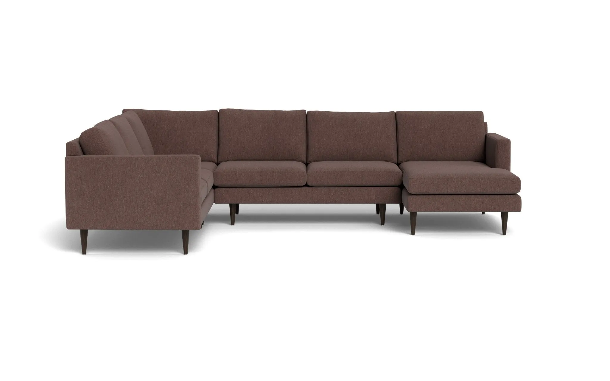 Wallace 131" Untufted Corner Sectionals w. Right Chaise