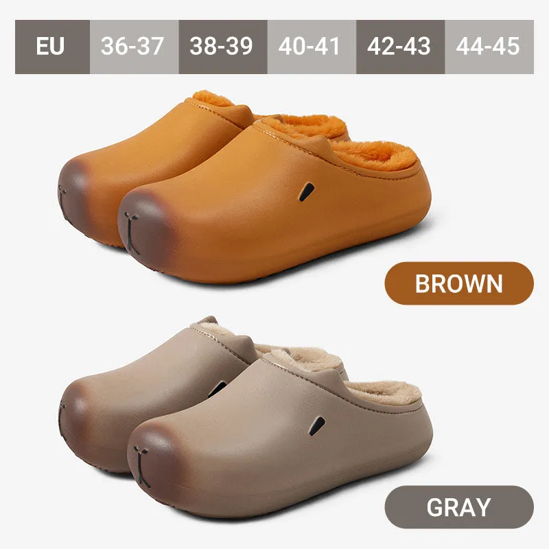 Waterproof Cartoon Winter Slippers for Women & Men