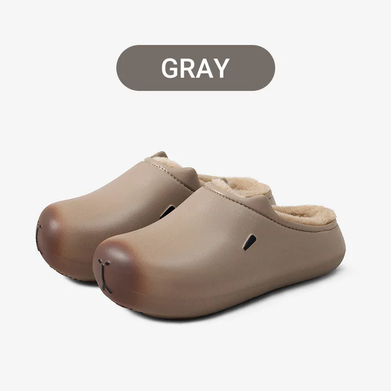 Waterproof Cartoon Winter Slippers for Women & Men