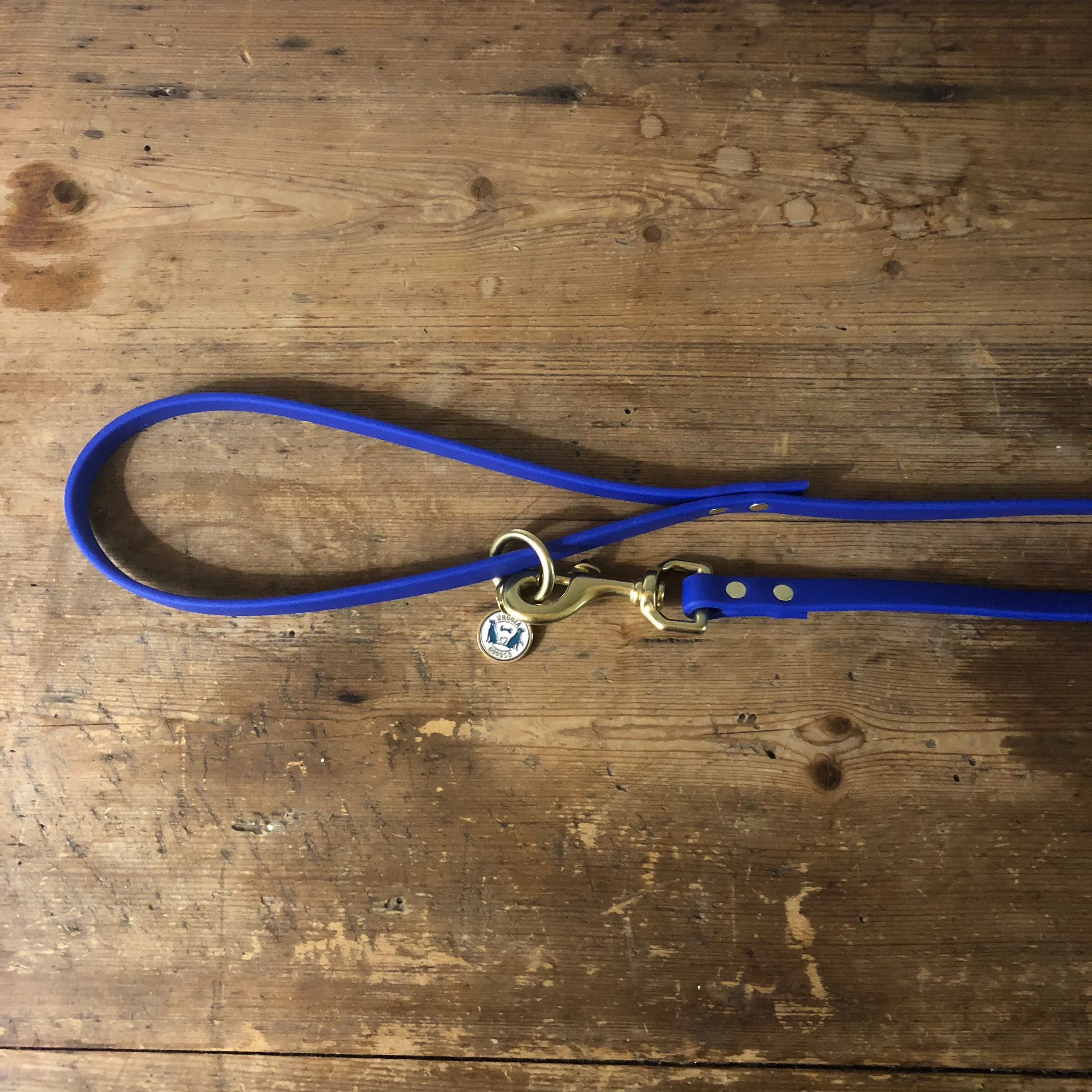 Waterproof Leash : Royal   Brass