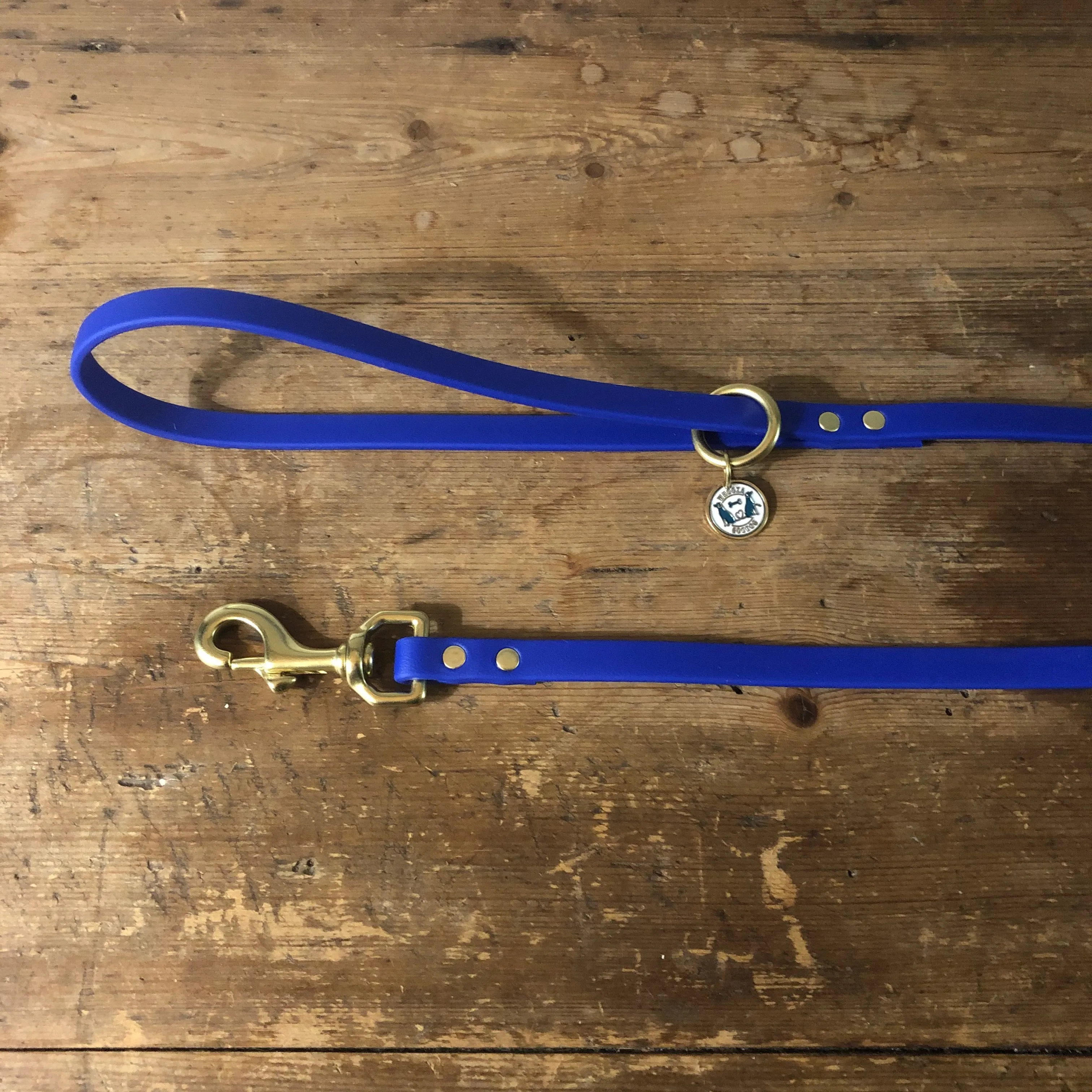 Waterproof Leash : Royal   Brass