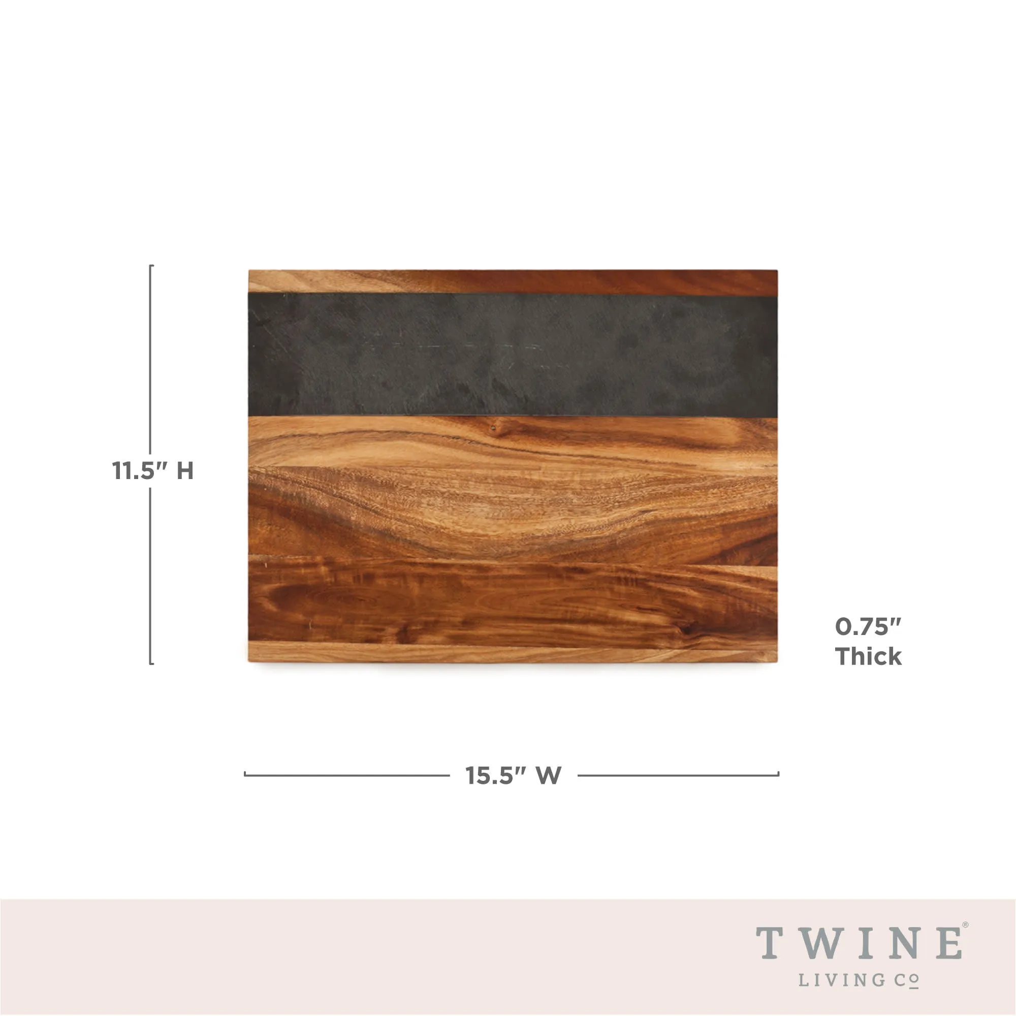 WOOD WITH SLATE BOARD