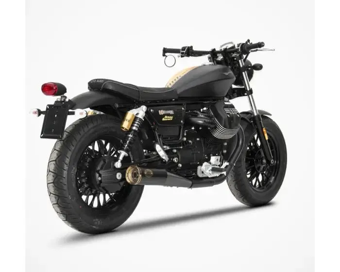 ZARD Exhaust Slim Slip-On Moto Guzzi V9 Bobber / Roamer 2016-2019